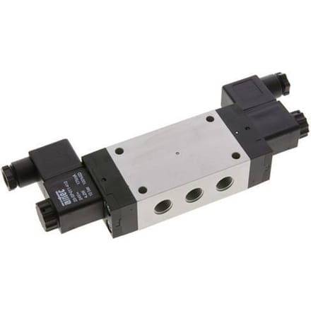5/2 G1/4'' Bi-Stabiel Magneetventiel 24V DC 2-10bar/28-140psi Airtec