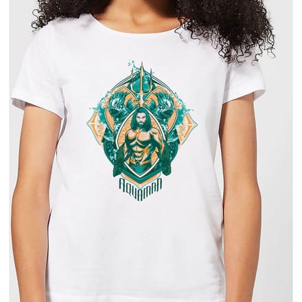 Aquaman Seven Kingdoms dames t-shirt - Wit - M