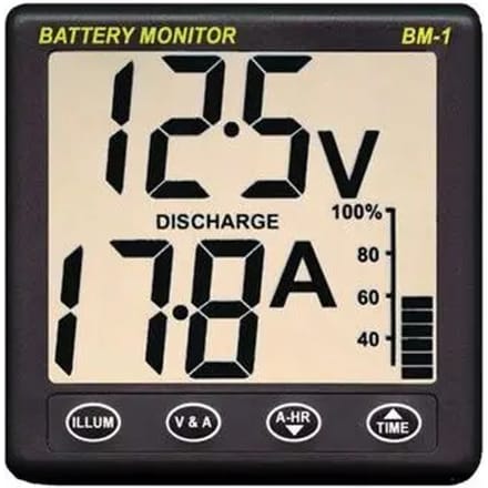 Battery manager - shunt 100 amp 5 m aansluitkabel Nasa BM-1