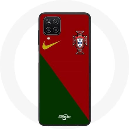 Coque - Nike - Samsung Galaxy A12 - Souple - Blanc - Maillot Portugal