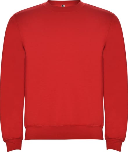 Rode unisex OEKO TEX sweater Classica merk Roly maat S