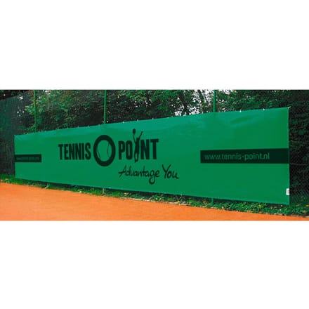 Tennis-Point Winddoek 12x2m-Groen