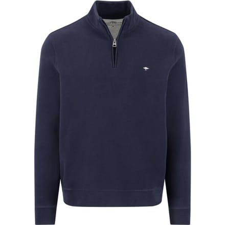 Fynch Hatton - Sweater Ronde hals - Mannen - XL - Blauw - Katoen - 1613-1351