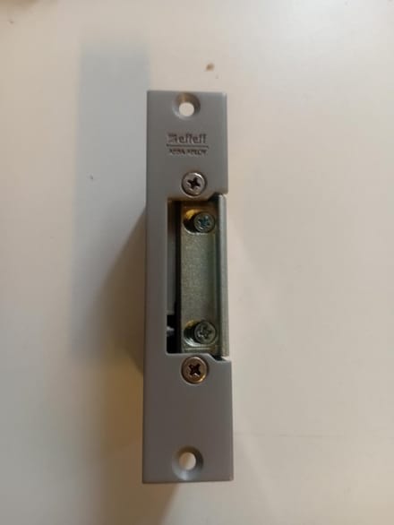 Eff-Eff 1705kl 24vdc ee 05 Elektrische inbouw deuropener .arb.str