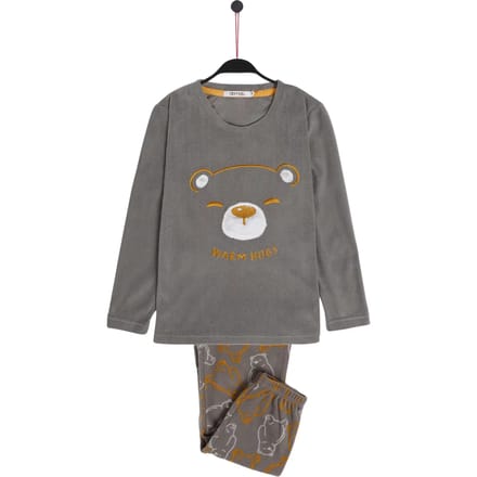 Warme pyjama met lange mouwen voor meisjes Admas Warm Hugs