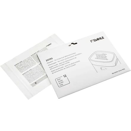 Dahle - Papiervernietiger Olievellen - Set 12 stuks - Plantaardige Basis