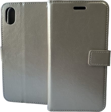 Portemonnee Book Case Hoesje Geschikt voor: iPhone XR - goud