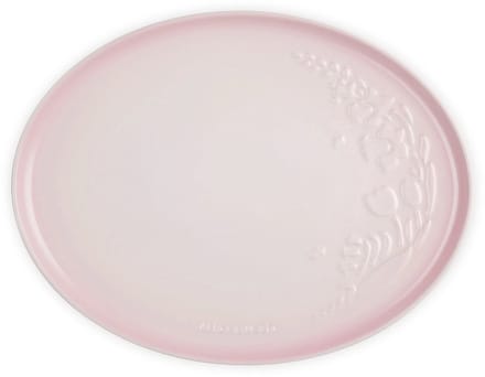 Le Creuset Ovale Serveerschaal 36cm Jardin Collectie Shell Pink