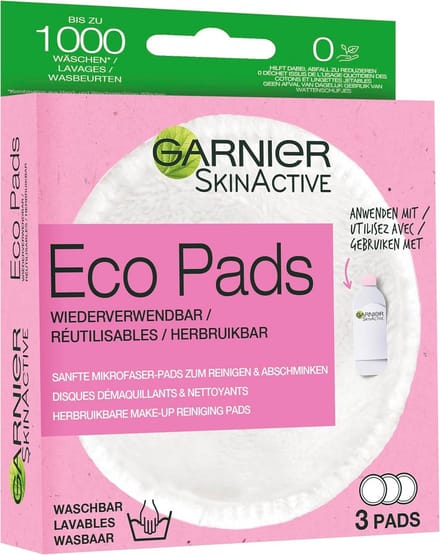 Herbruikbare Make-up Pads - Wasbare Watten - Duurzaam Reinigen - Tot 1000 keer wasbaar - 3 Stuks - Wit