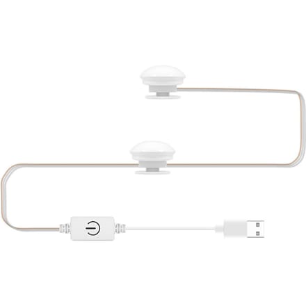 LED Make-up Spiegel Lamp Spiegel Voorlamp USB Make-up Licht Driekleurig Dimbaar Spiegellicht 2 Bulbs