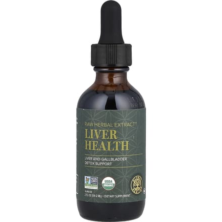 Rauwe Kruidenextracten, Levergezondheid, 59,2 ml (2 fl oz)