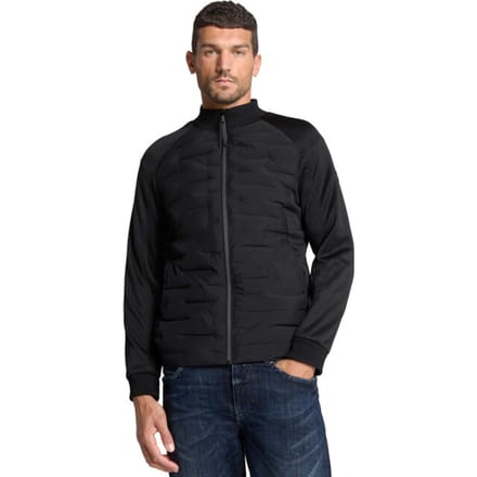 No Excess Jacket Short Fit Sealed Knitted Mix Black Größe: M | Bomberjacken Outlet | Herren | Schwarz