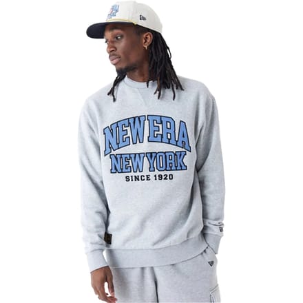 New Era Arch Graphic Sweatshirt Grijs