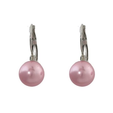 Behave - Roze pareloorbellen 2cm - romantisch detail voor elke dag