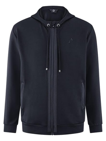 Joggingjack Van Authentic Klein blauw