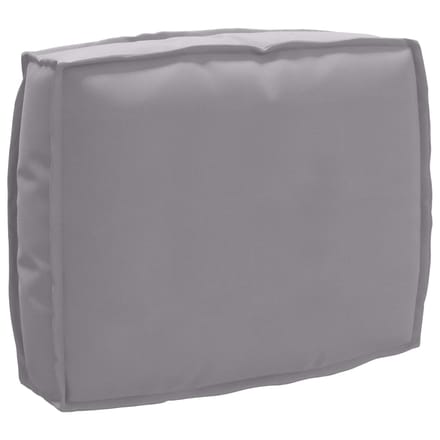 vidaXL - Kussen - Grijs - 50 - x - 40 - x - 12 - cm - Oxford - Stof