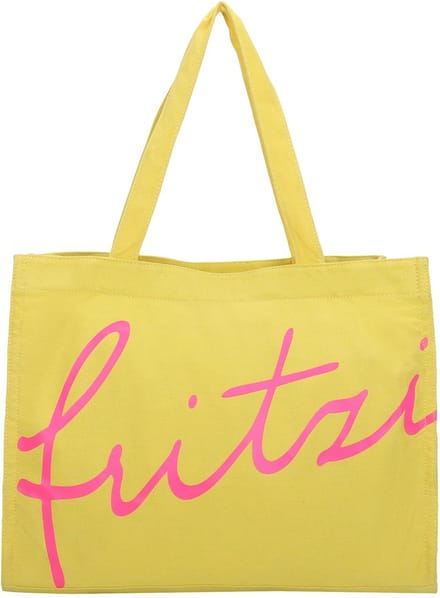 Fritzi aus Preußen Schoudertas Easy 01 Canvas Shopper Yellow Geel
