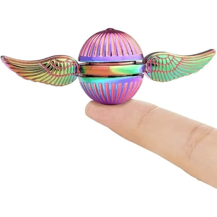 Fantastische Vinger Spinner: Engelenvleugels Fidget Speelgoed Voor Stressverlichting En Focus! one-size