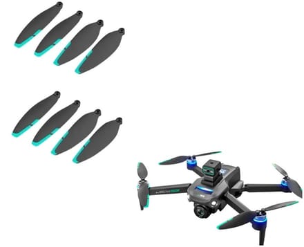 LUXWALLET Drone Propellers – Geschikt voor De LUXWALLET ScoutDroid S159 Drone – Drone Accessoires – Zwart