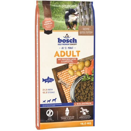 2x15kg bosch Adult Zalm & Aardappel Hondenvoer