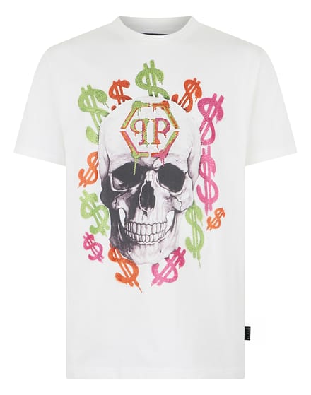 T-Shirt Met Ronde Hals En Korte Mouwen