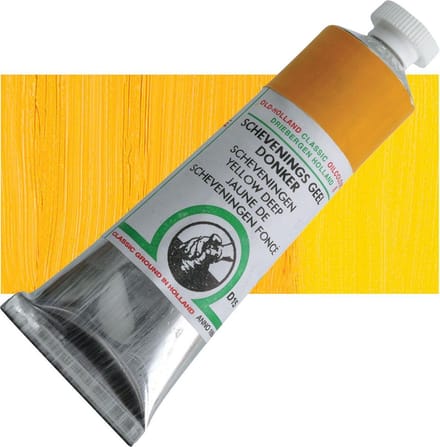 Oil paint Old Holland 40ml – 015 Scheveningen Yellow Deep