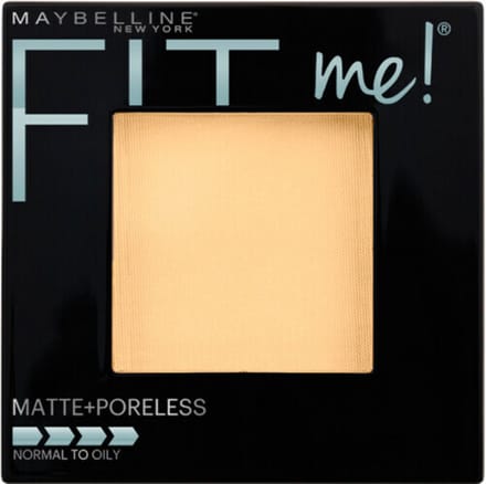 Maybelline - Fit Me Matte + Poreless Poeder 105 Natural - 3 x 1 stuk - Voordeelverpakking