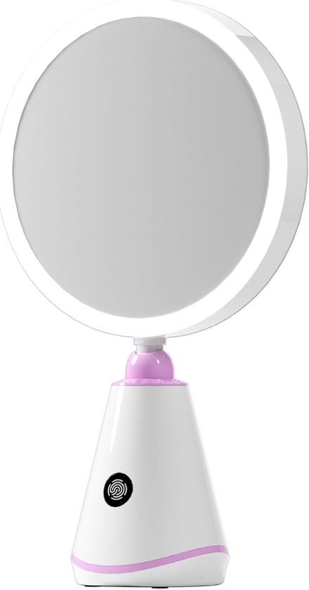 Vergroot Make-up Spiegel met LED Verlichting en 15x Vergroting