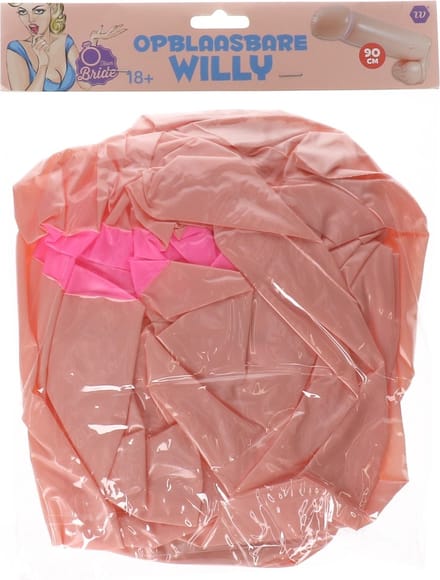 Opblaasbare Penus willy - Opblaasbare Penis