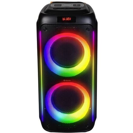 Denver Bluetooth Speaker Party box - Discolichten - Partybox - Incl. Draadloze Microfoon & Afstandsbediening - BPS458