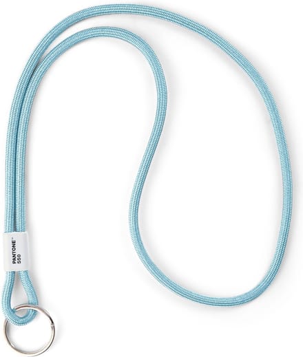 Pantone Keycord - Sleutelhanger Groot - Licht Blauw - by Copenhagen Design