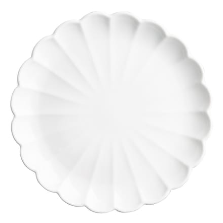 Olympia Bloom Geschulpte Borden Wit 276mm (4 stuks)