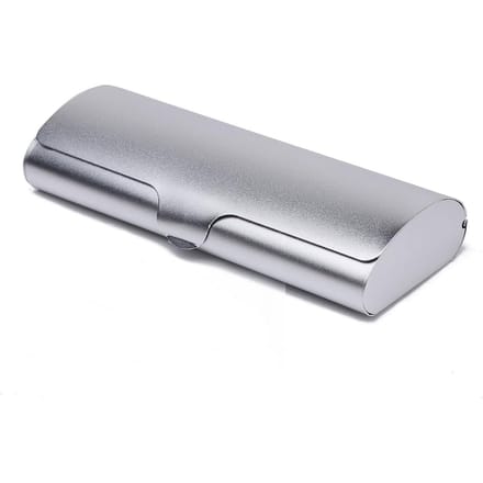 Harde brillenkoker - Mat aluminiumlegering brillenkoker - 154*58*27 mm