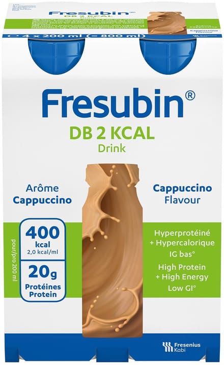 Fresubin Db 2 Kcal Drink Cappuccino 4x200ml