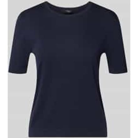 Slim fit gebreide pullover van mix van zijde en wol Model 'GABARRA'