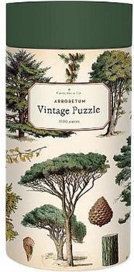 Cavallini & Co Arboretum puzzel - Vintage puzzel van 1000 stukjes