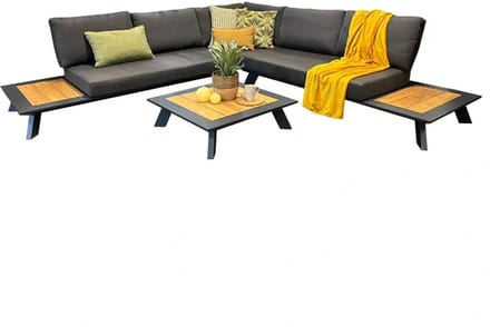 Trestino Parga Loungeset - Antraciet