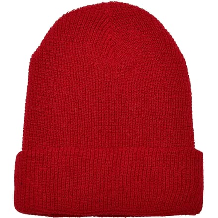Urban Classics - Recycled Yarn Waffle Knit Beanie Muts - Rood