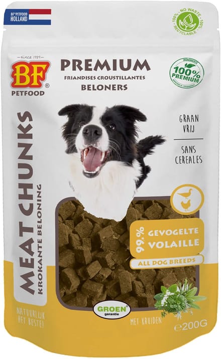 BF®Petfood Meat Chunks - Lam - 3 x 200 gram