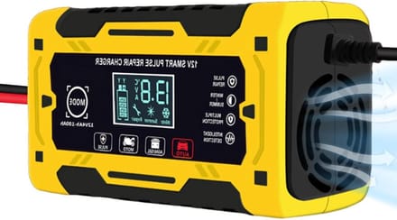 Draagbare jumpstarter - Acculader auto - Accu opladen - Smart Charging Technology - 11 x 68 x 11 cm - Veelkleurig