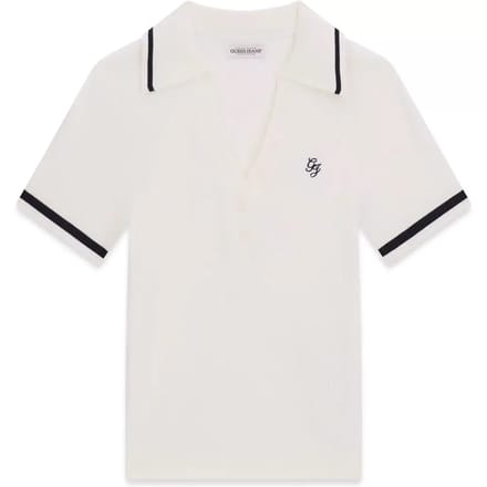 Guess Jeans W6grz1z3p32 Korte Mouw Poloshirt Wit M Vrouw