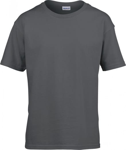Gildan - Softstyle® Youth T-Shirt - Charcoal (Solid) - M (116/134)