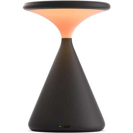 Grau Salt draagbare tafellamp - black