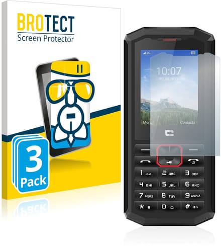 Screenprotector 3 Stuks voor Crosscall Spider X5 Beschermglas transparant