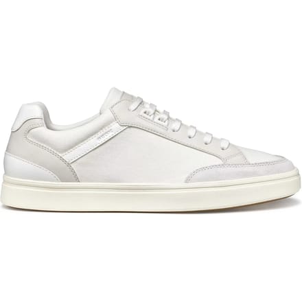 GEOX BALTMOORE HEREN Sneakers - WIT/MELKWIT - Maat 41