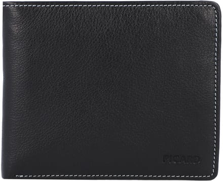Picard Diego Portemonnee Leer 11 cm - Jongens - Horizontaal - schwarz