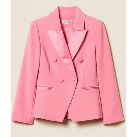 dubbelborst roze baby jasje