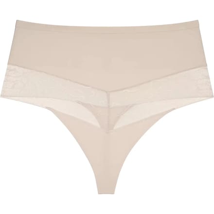 Triumph Comfort Contour Highwaist String Dames Onderbroek - BEIGE