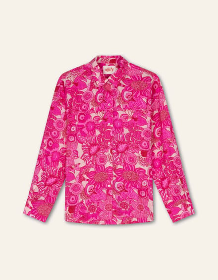 Oilily Balla Blouse- maat44 Roze Glo