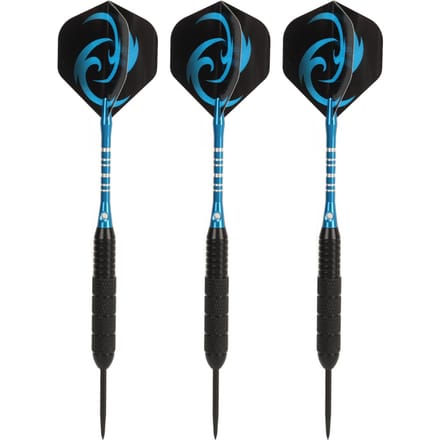 Stalen Punt Darts Set Punt Metalen Punt Anti-Slip Lichtgewicht Flight Professionele Darts voor Dartbord Thuisbar blauw